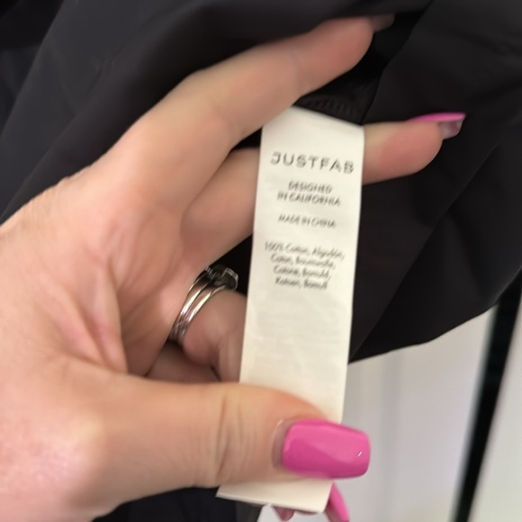 XL/ 1X JUSTFAB black short jumpsuit with pockets! - Picture 7 of 7